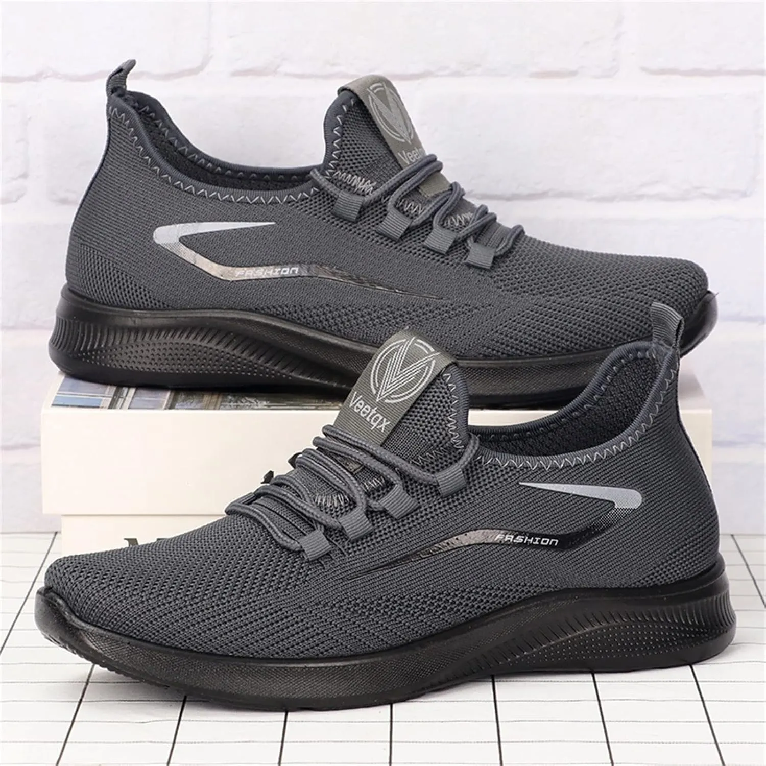 Men's Stretch Memory Foam Shoes Comfortable Lightweight Casual Walking Shoe Men's Classic Casual Walking Shoes