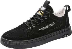 Men's Stretch Memory Foam Shoes Lace Up Lightweight Breathable Fashion Sneaker Men's Breathable Barefoot Shoes