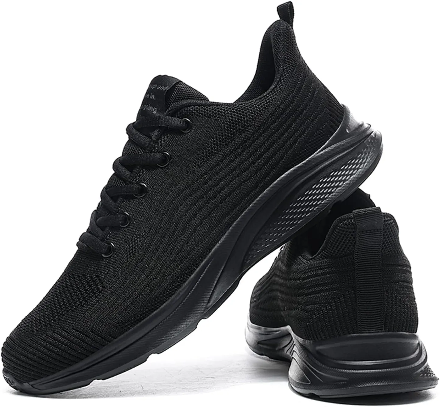 Mens Walking Shoes Slip on Sneakers Mesh Breathable Running Shoes Casual Comfortable Work Shoes for Athletic Tennis