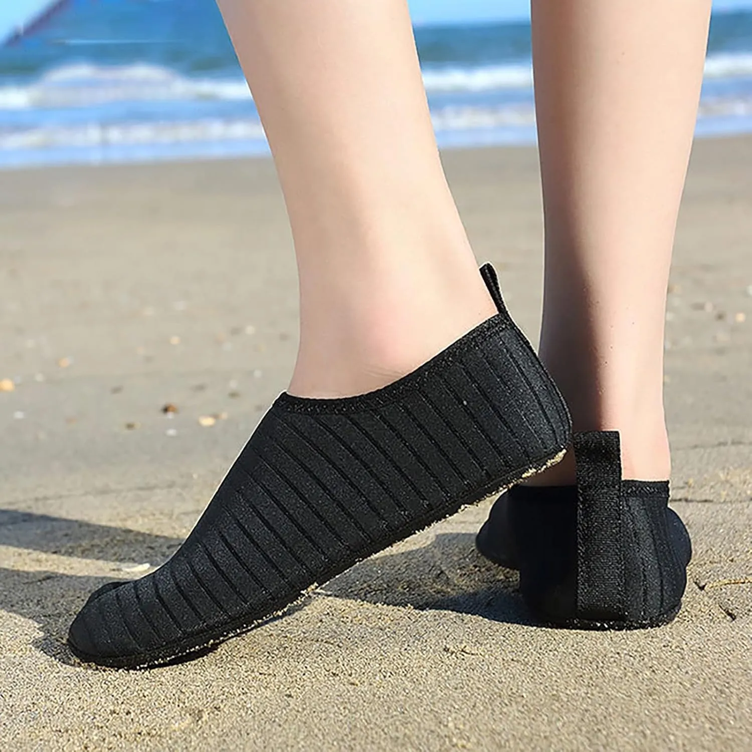 Mens Water Shoes Wide Feet Barefoot Aqua Yoga Socks Quick Dry Hiking Water Shoes Men Womens Wide Width Water Shoes Minimalist Shoes Surf River Boat Sea Yoga Sand Exercise Sport Accessories
