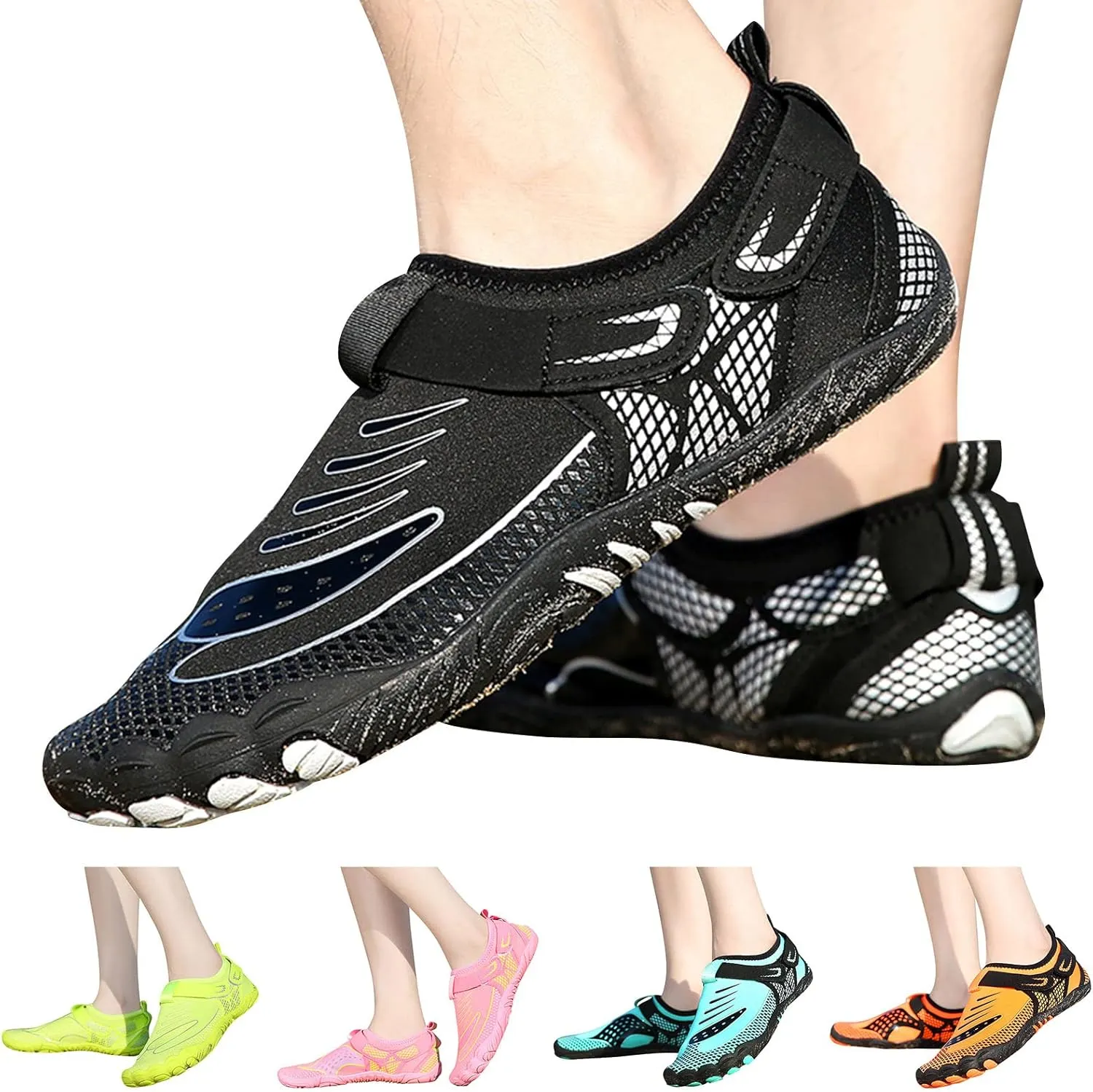 Mens Water Shoes Wide Feet Extra Wide Large for Big Tall Men Women Hiking