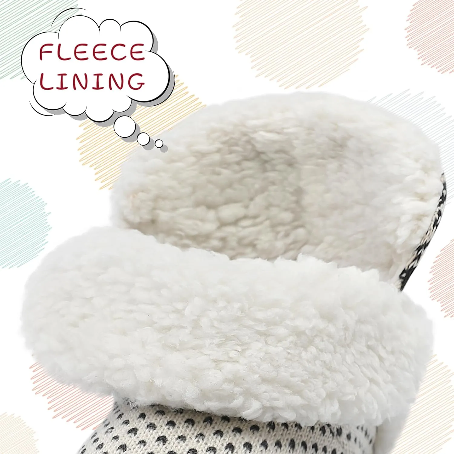 MIXIN Women Comfort Warm Fluffy Faux Fur Slipper Boots Soft Memory Foam Ankle Booties House Pull on Shoes Anti-Slip Sole Indoor Outdoor