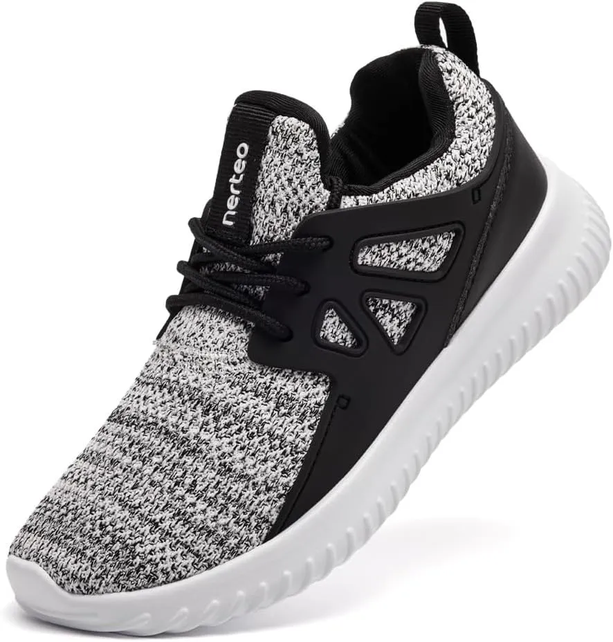 nerteo Kids Tennis Shoes |Running Athletic Footwear for Boys & Girls | Lightweight Breathable Walking Gym Sneakers for Little Kid/Big Kid