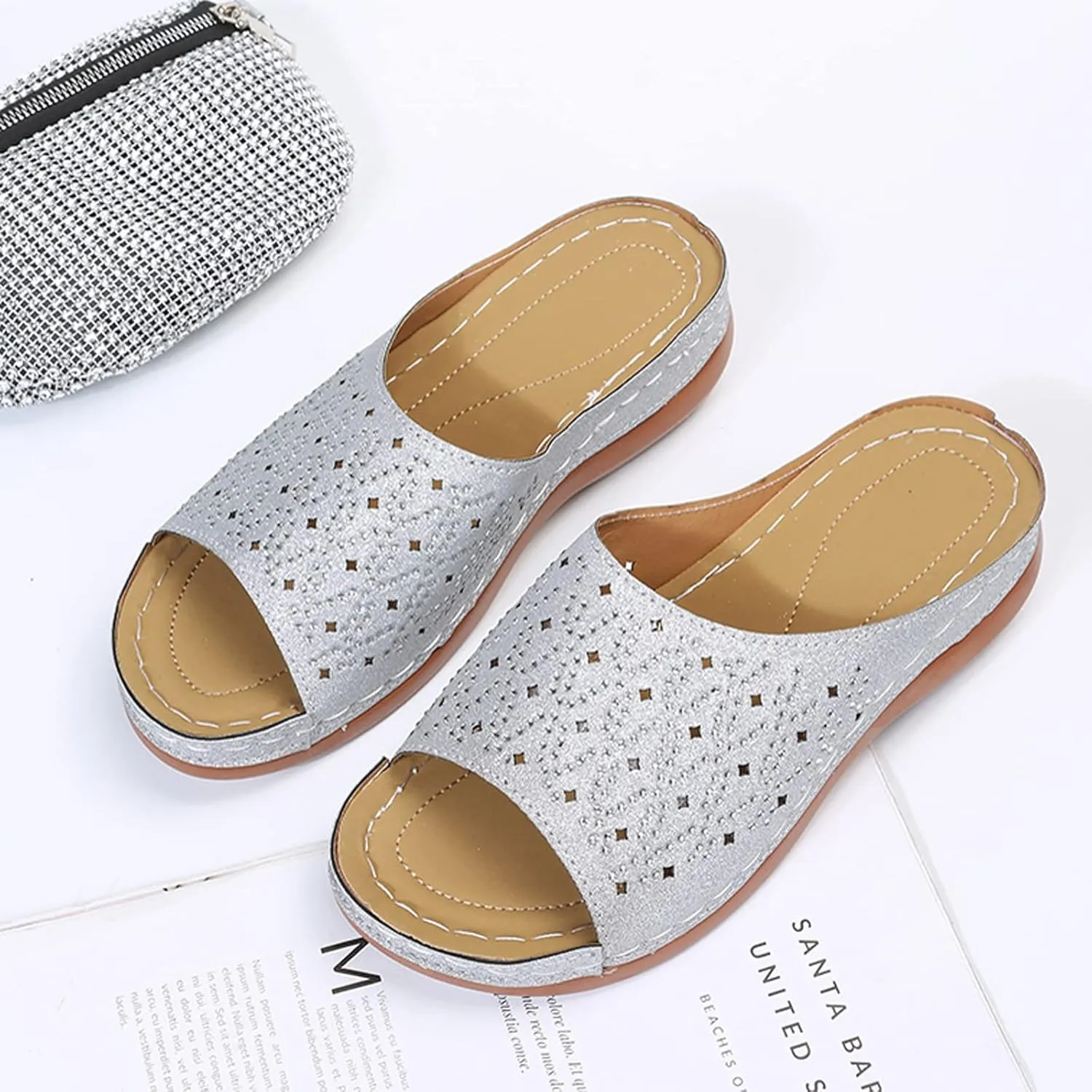 Orthopedic Sandals for Women 2025 Wide Feet Orthotic Beach Sandals for Women Summer Sandals Dressy Orthotic Walking Sandals Women Comfort Beach Orthopedic Cute Summer Sandals for Women 2025