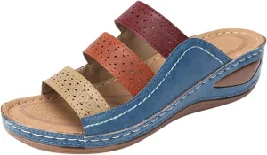 Orthopedic Sandals Women Fashion Dressy Orthopedic Women Sandals Comfortable Orthopedic Summer Sandals Women 2025 Orthopedic Support Sandals for Women 2025 Orthopedic Slide Sandals for Women Wide