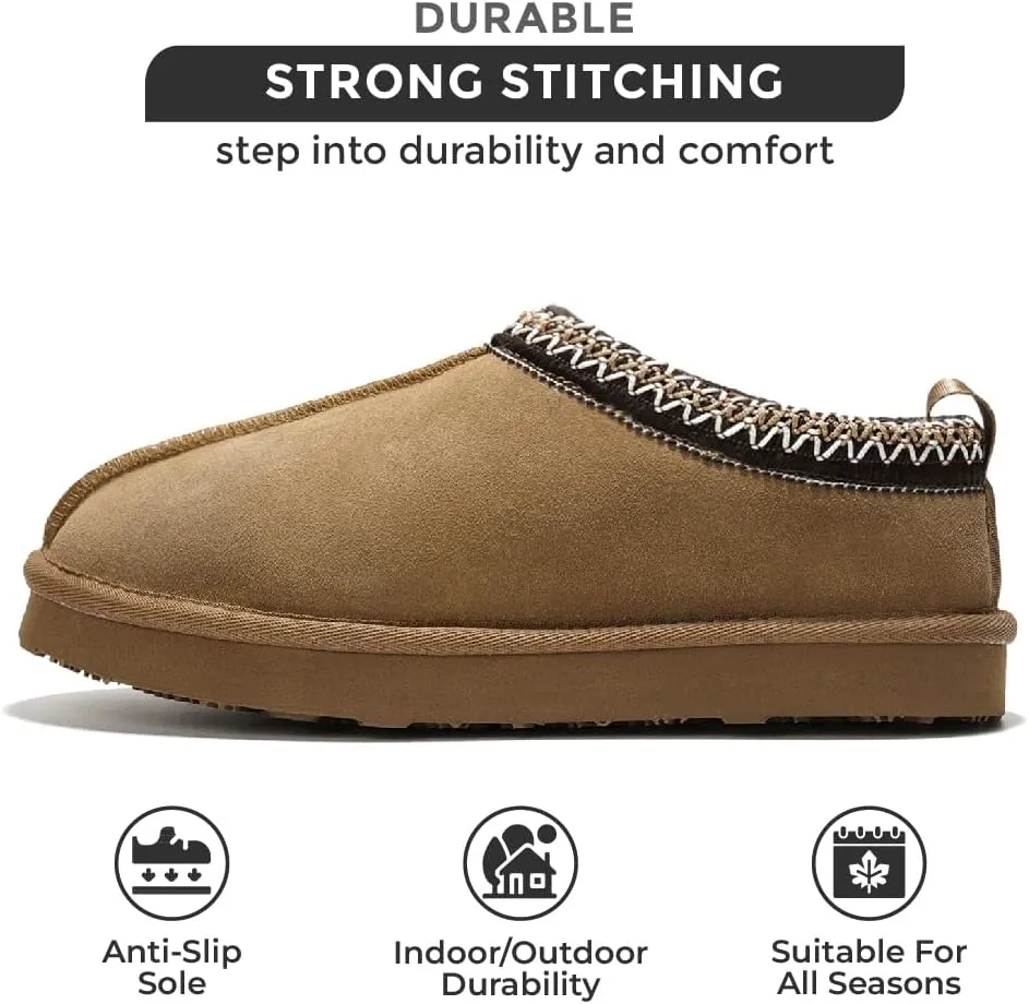Project Cloud Slippers for Women Genuine Australian Sheepskin & Real Shearling Fur Women's Slippers - Memory Foam Womens Slippers - Fuzzy Slippers Gifts for Women Footwear (Nerita)