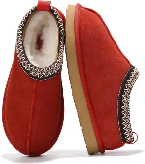 Project Cloud Slippers for Women Genuine Australian Sheepskin & Real Shearling Fur Women's Slippers - Memory Foam Womens Slippers - Fuzzy Slippers Gifts for Women Footwear (Nerita)