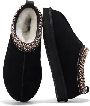 Project Cloud Slippers for Women Genuine Australian Sheepskin & Real Shearling Fur Women's Slippers - Memory Foam Womens Slippers - Fuzzy Slippers Gifts for Women Footwear (Nerita)