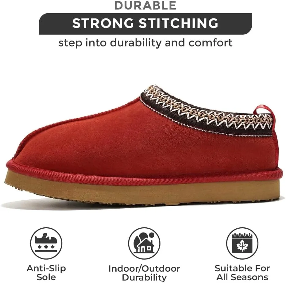 Project Cloud Slippers for Women Genuine Australian Sheepskin & Real Shearling Fur Women's Slippers - Memory Foam Womens Slippers - Fuzzy Slippers Gifts for Women Footwear (Nerita)