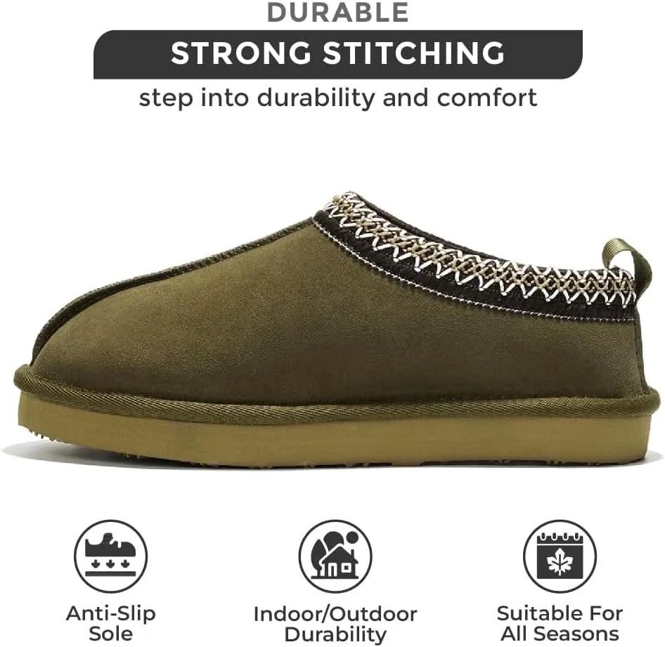 Project Cloud Slippers for Women Genuine Australian Sheepskin & Real Shearling Fur Women's Slippers - Memory Foam Womens Slippers - Fuzzy Slippers Gifts for Women Footwear (Nerita)