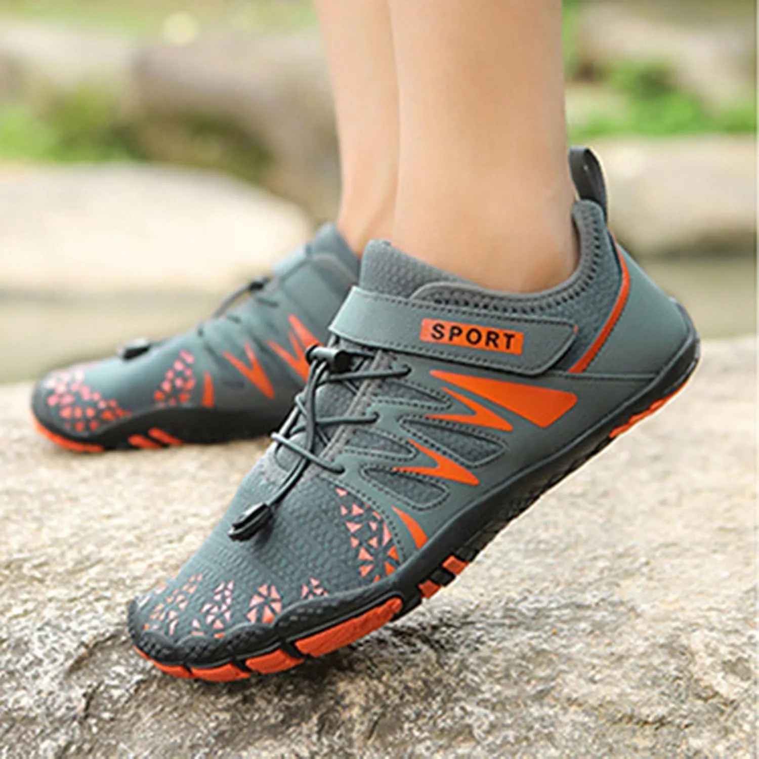 Quick Dry Aqua Shoes for Water Sports Men Women Barefoot Swim Beach Pool Surf Hiking Kayaking Diving Yoga Lightweight Design