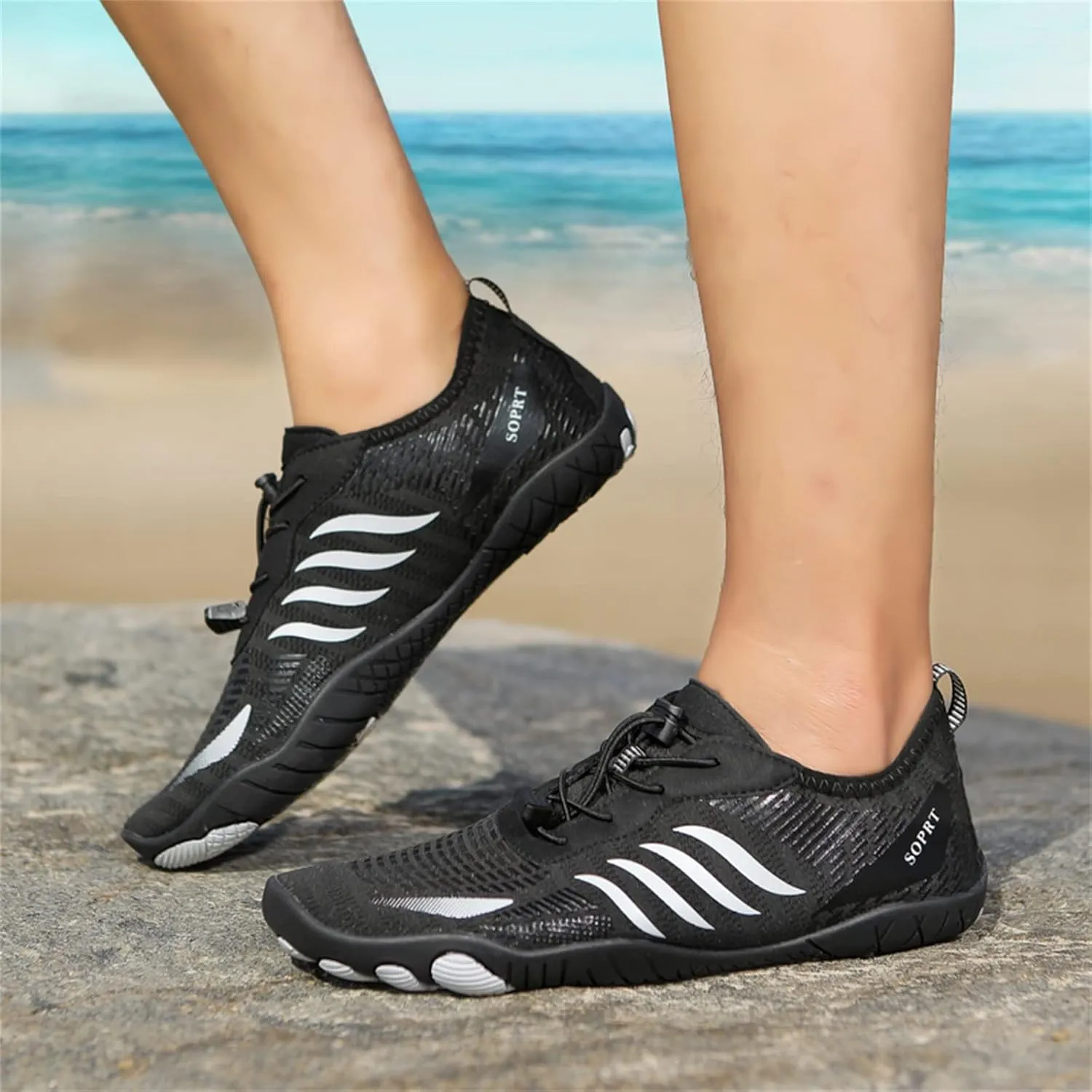 Quick Dry Barefoot Water Shoes for Women Men Aqua Swim Beach Pool Shoes Non Slip Outdoor Sports Hiking Surf Yoga Exercise Footwear