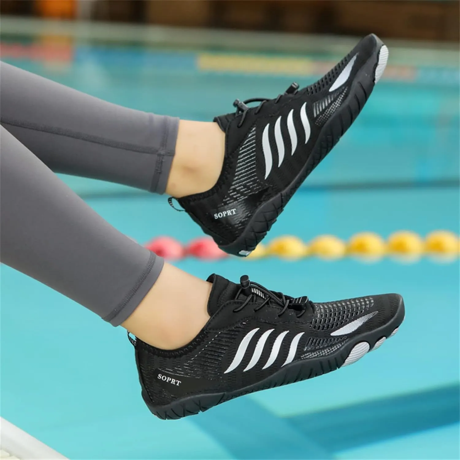 Quick Dry Barefoot Water Shoes for Women Men Aqua Swim Beach Pool Shoes Non Slip Outdoor Sports Hiking Surf Yoga Exercise Footwear