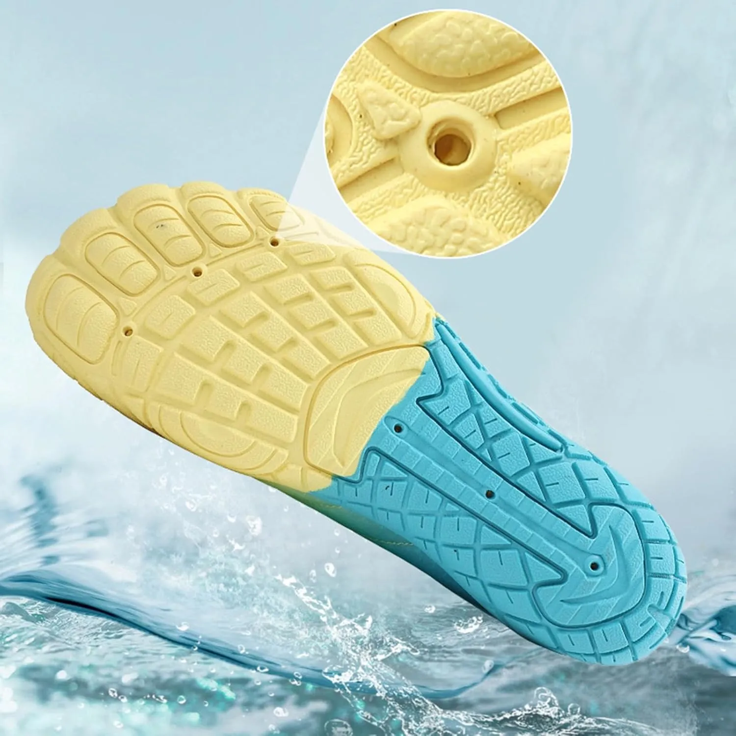 Quick Dry Swim Shoes for Men Women Barefoot Aqua Water Beach Pool Surf Hiking Kayaking Diving Yoga Outdoor Sports Lightweight