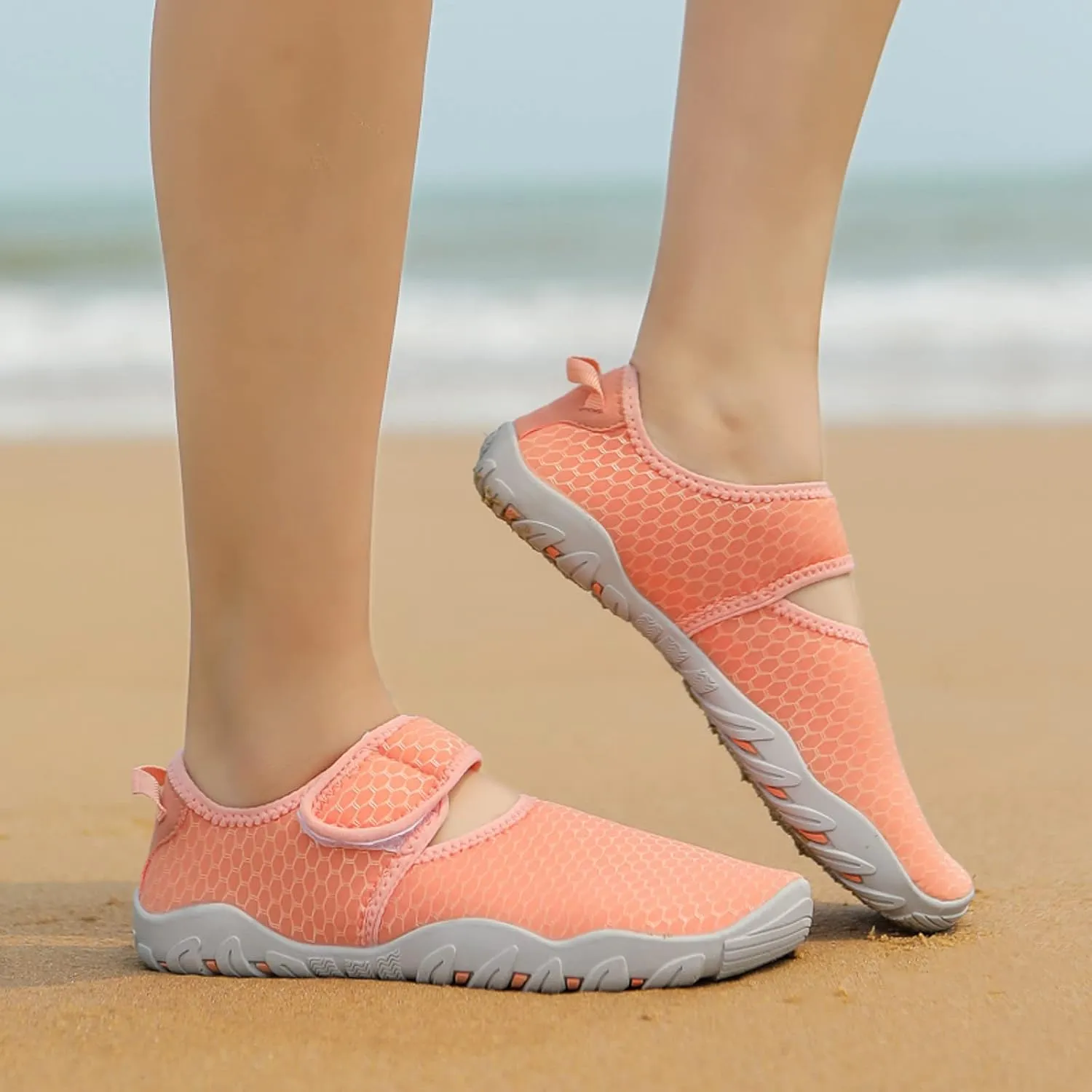Quick Dry Water Shoes Barefoot Aqua Socks Swim Surf Beach Yoga Hiking Boating Non Slip Sport Shoes for Men Women Adults Sizes Spring Shoe for Women 2025