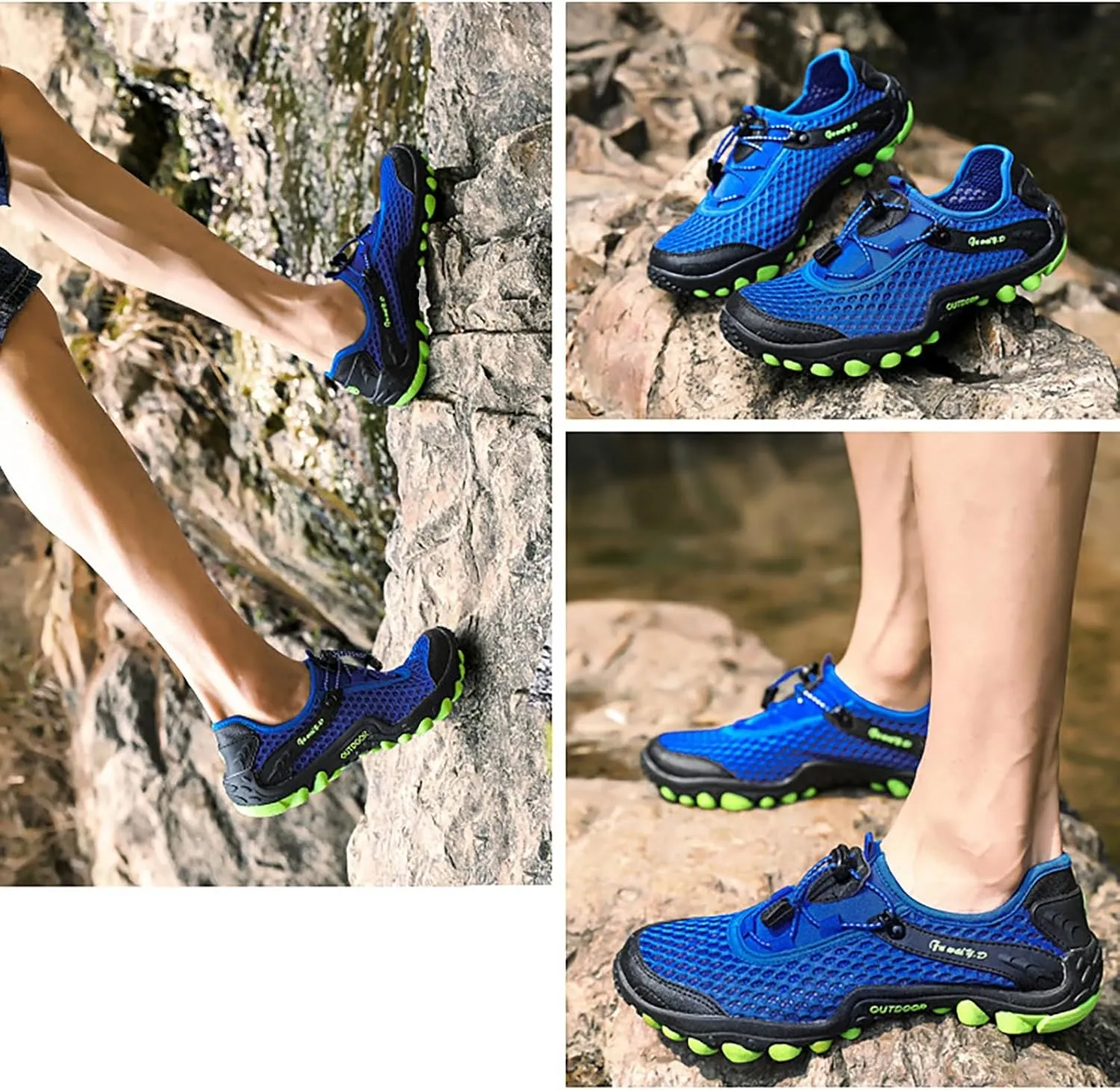 Quick Dry Water Shoes for Swimming Beach Pool Barefoot Aqua Socks Womens Mens Outdoor Sports Hiking Surf Yoga Exercise Shoes