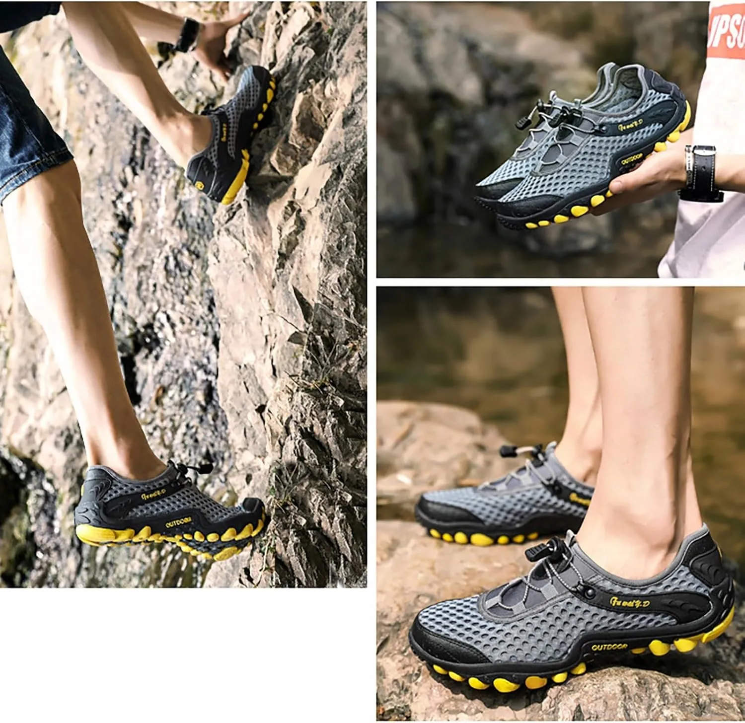 Quick Dry Water Shoes for Swimming Beach Pool Barefoot Aqua Socks Womens Mens Outdoor Sports Hiking Surf Yoga Exercise Shoes