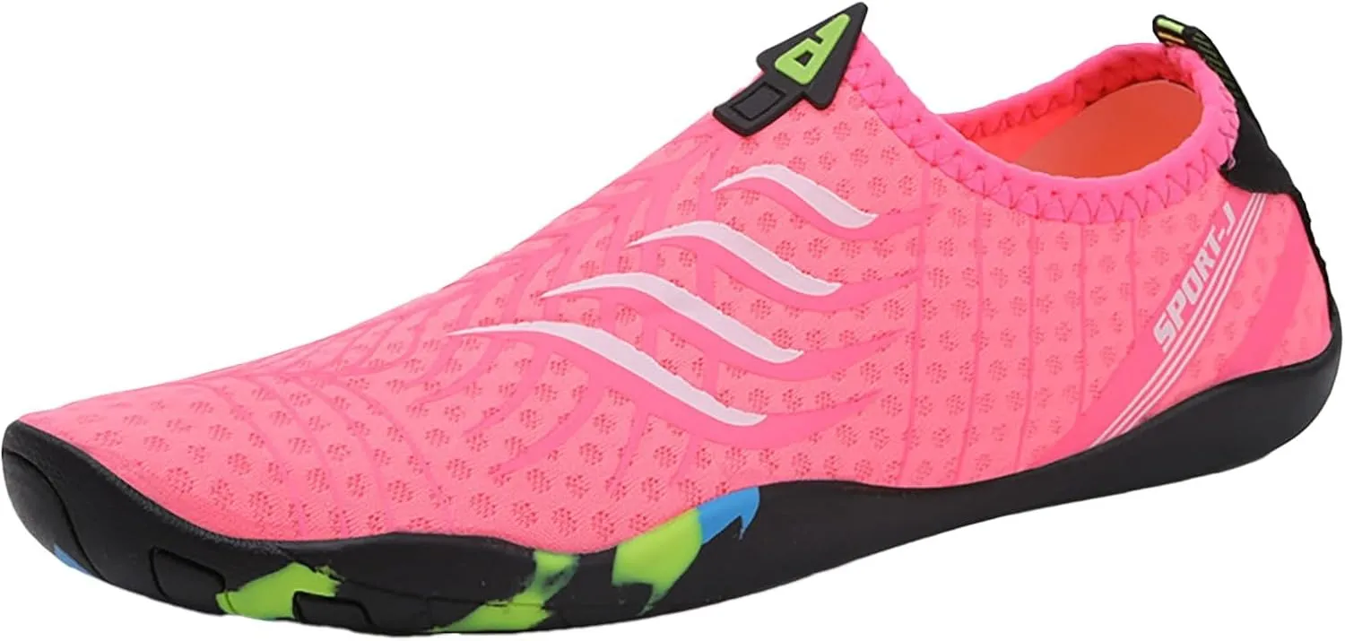Quick Dry Water Shoes Mens Womens Barefoot Aqua Socks Swim Beach Pool Shoes Lightweight Outdoor Sports Hiking Surf Yoga Footwear