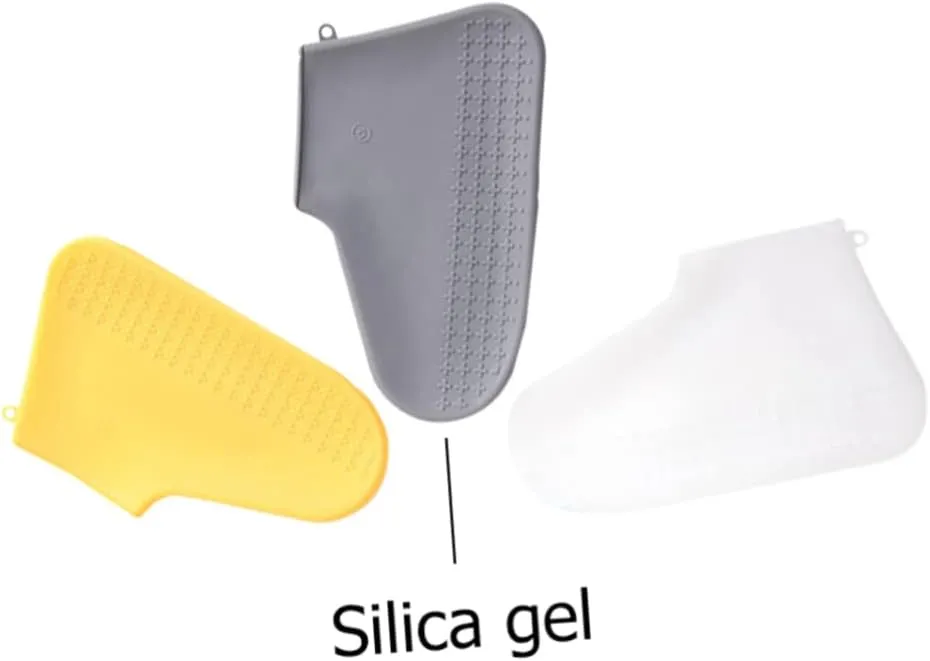 Rubber Shoe Protectors White Doves for Decoration Anti Slip Shoe Protector Silicone Overshoes Waterproof