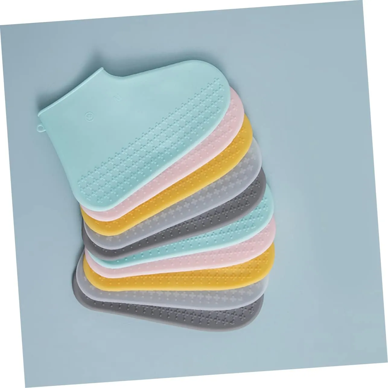 Rubber Shoe Protectors White Doves for Decoration Anti Slip Shoe Protector Silicone Overshoes Waterproof