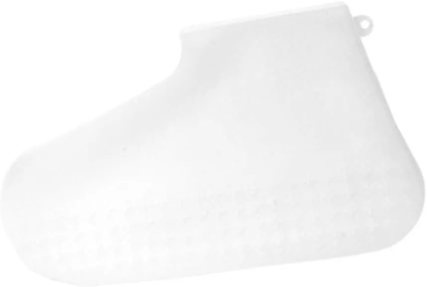 Rubber Shoe Protectors White Doves for Decoration Anti Slip Shoe Protector Silicone Overshoes Waterproof