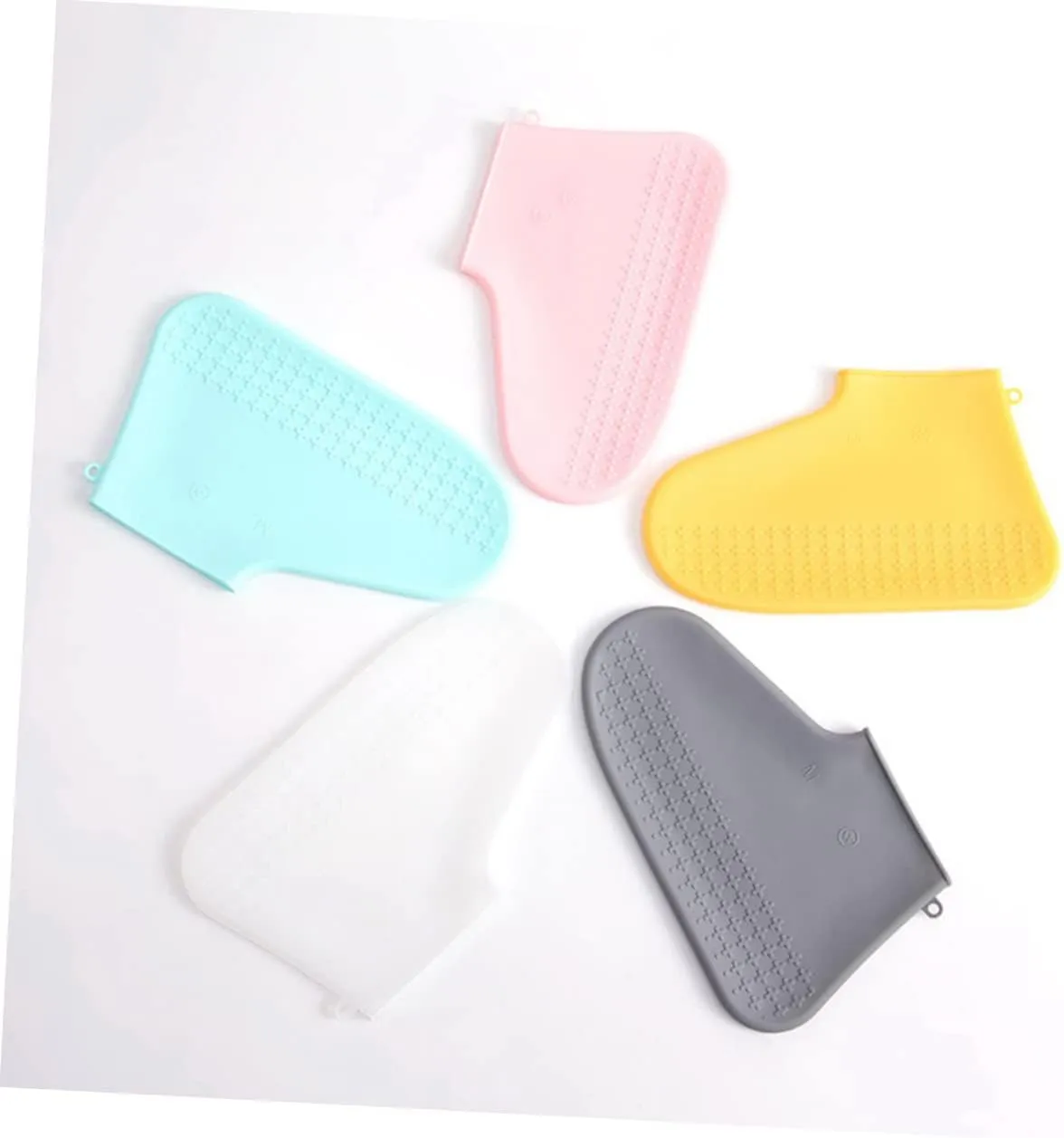Rubber Shoe Protectors White Doves for Decoration Anti Slip Shoe Protector Silicone Overshoes Waterproof