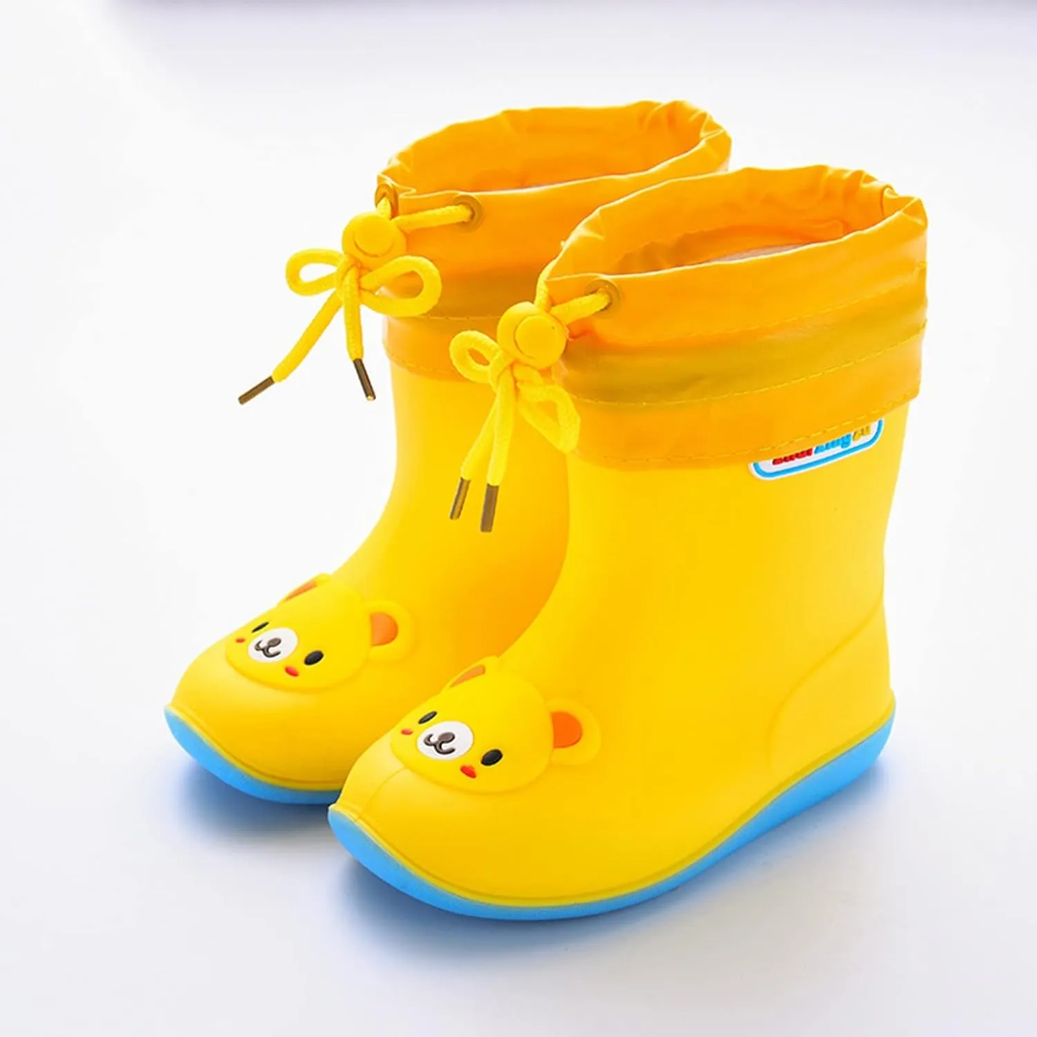 Rubber Soft Water Shoes for Toddler Baby Infant Beach Pool Boots Flat Non Slip Outdoor Sport Rain Boots Lightweight