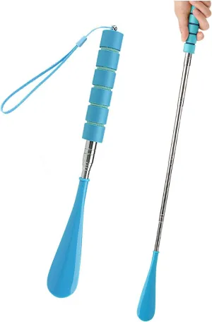 Shoe Horn Long Handle Retractable Telescopic Shoehorn Foldable Shoehorn Shoe Puller Adjustable Shoe Aids