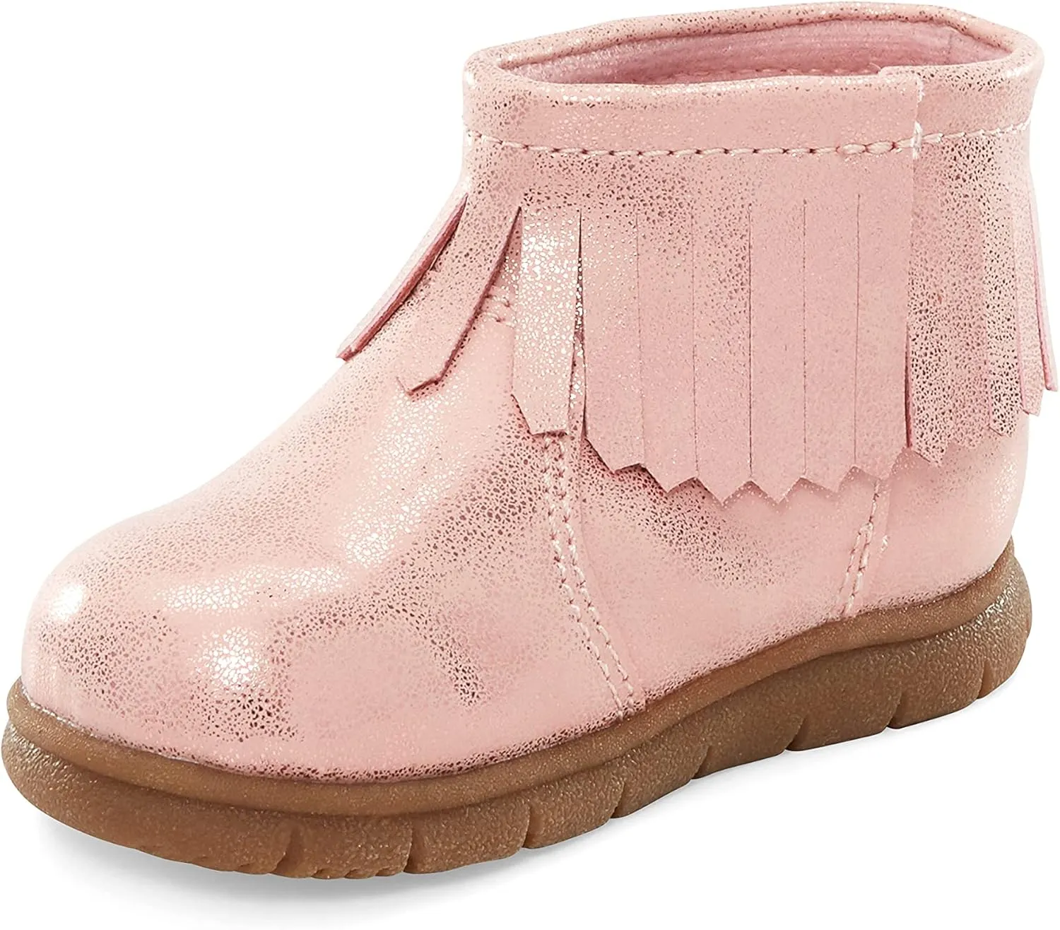 Simple Joys by Carter's Unisex-Baby Jill First Walker Bootie Shoe