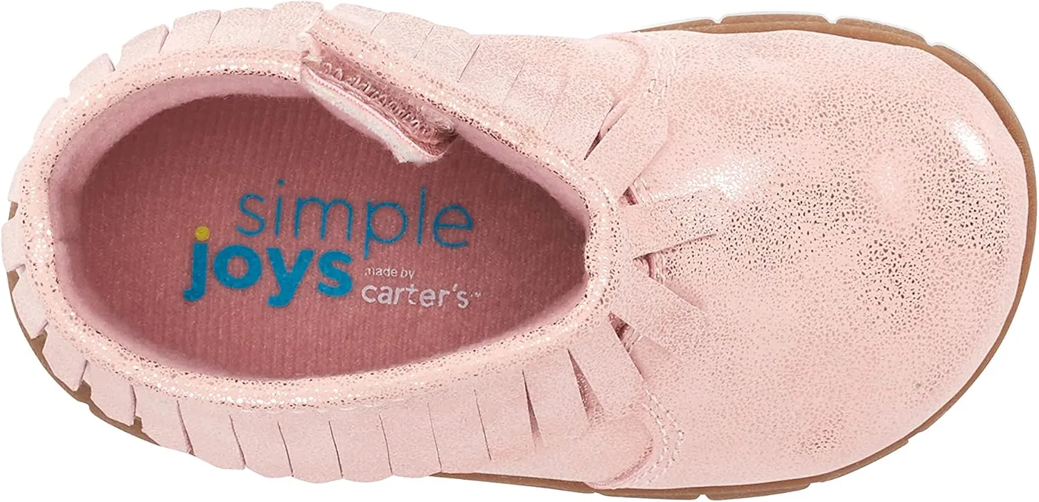 Simple Joys by Carter's Unisex-Baby Jill First Walker Bootie Shoe