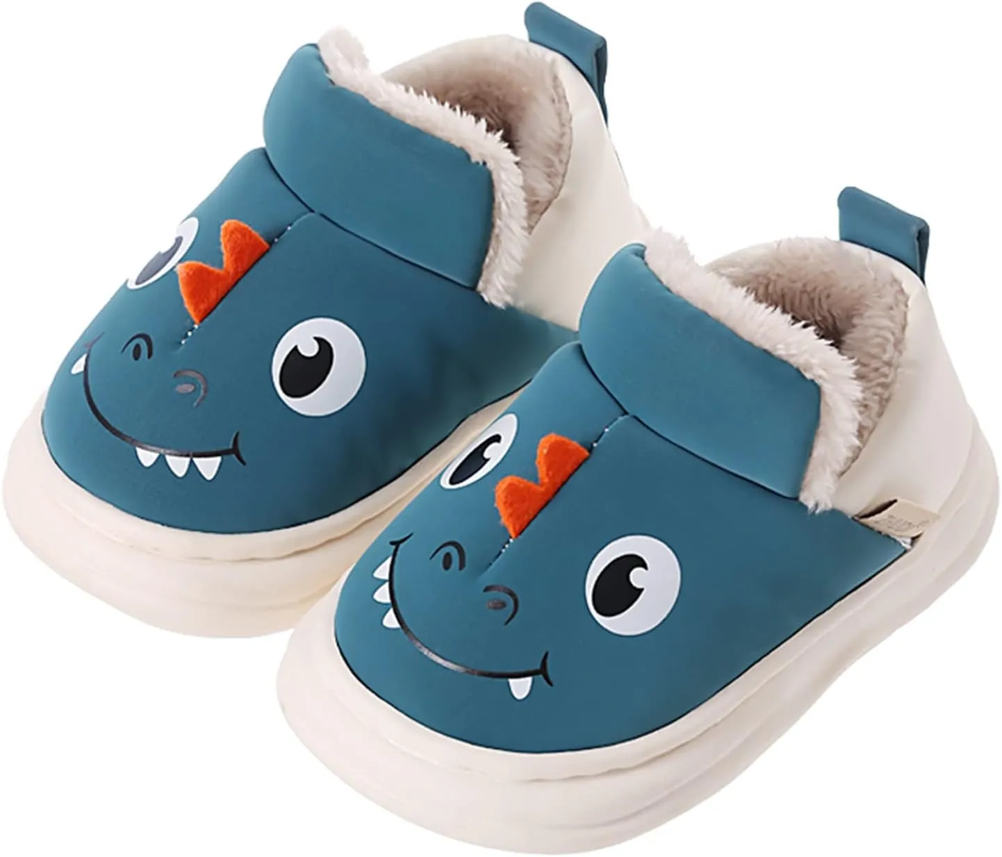 Slipper for Kids Size 2 Children Cotton Slippers Boys Smlie Dinosaur Bag With Cotton Shoes Household 8c Boys Sandals