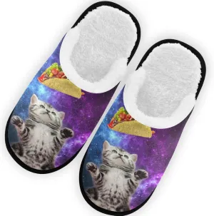 Slippers for Women Men, Memory Foam House Slippers, Non-Slip Indoor Outdoor Winter Bedroom Shoes