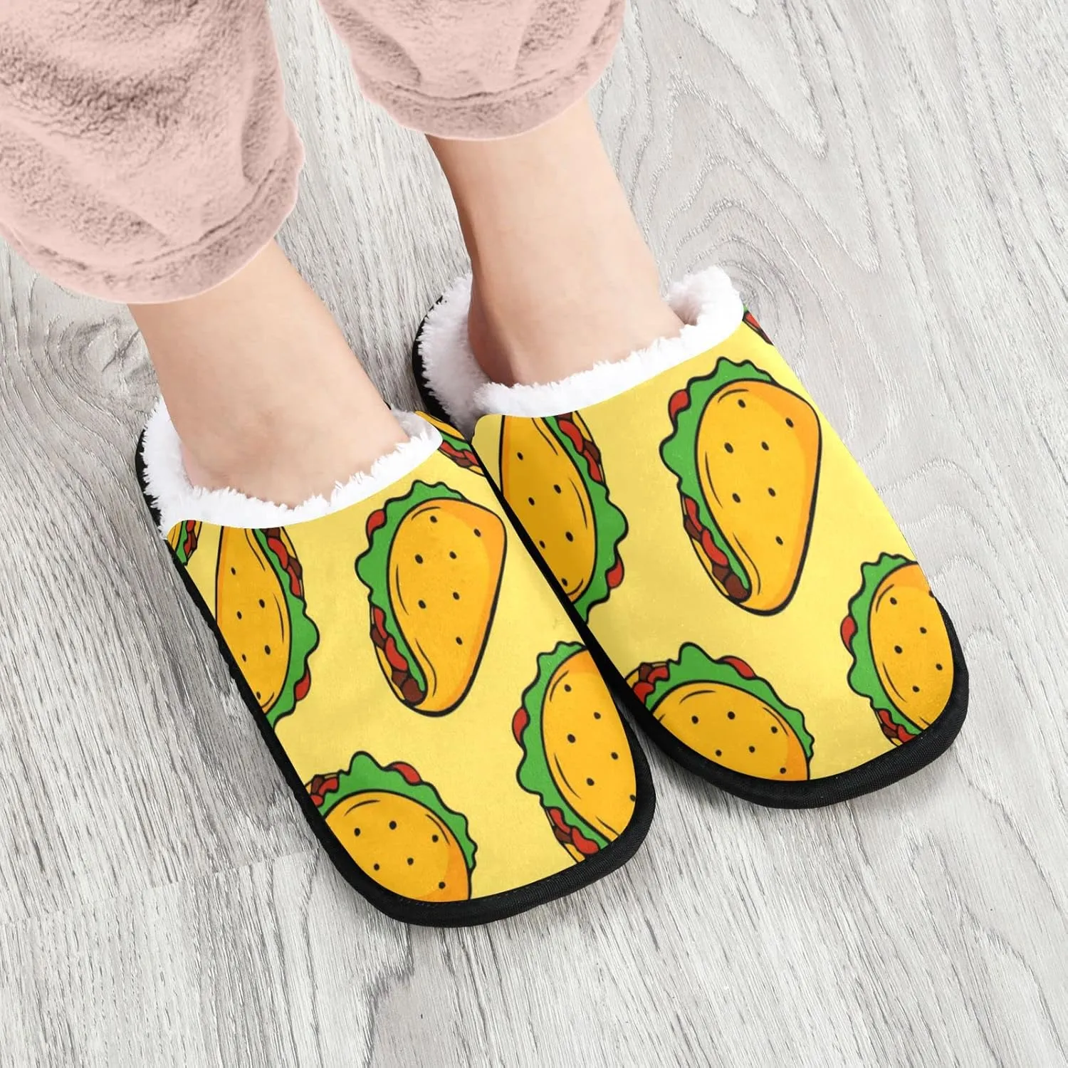 Slippers for Women Men, Memory Foam House Slippers, Non-Slip Indoor Outdoor Winter Bedroom Shoes