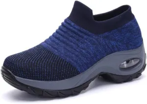 Super Soft Women’s Walking Shoes Ladies Soft Comfy Sole Sneakers Sock Shoes