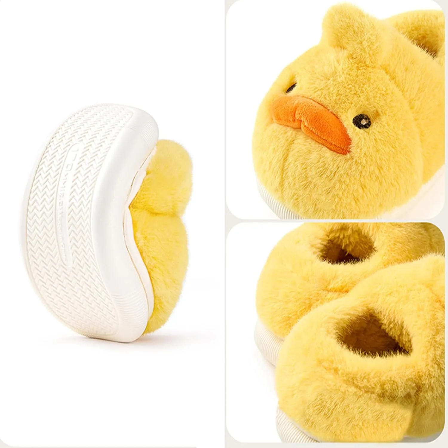 Toddler Boys Girls Dinosaur Slippers Kids Warm House Shoes Indoor Bedroom Shoes