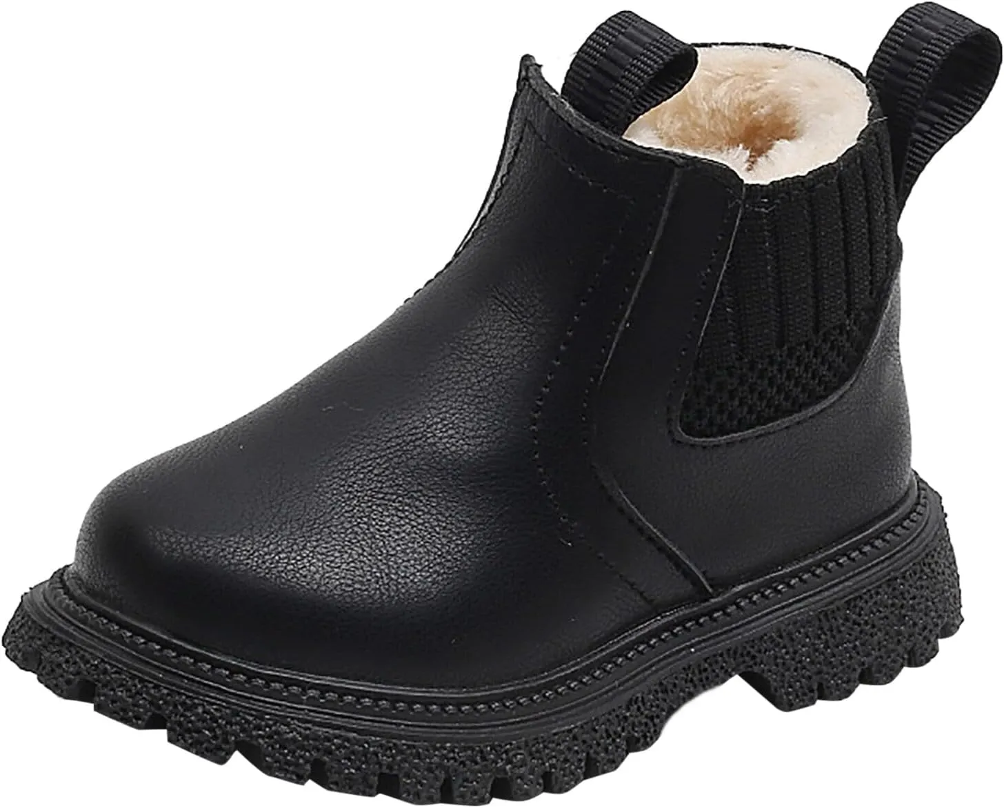 Toddler Walking Shoes Ankle Boots Winter Snow Boots for Infant Shoes High Top Combat Ankle Boots Baby Lightweight Slip on First Walker,Winter Warm Shoes Walking Shoes Boy Girl Outdoor Booties