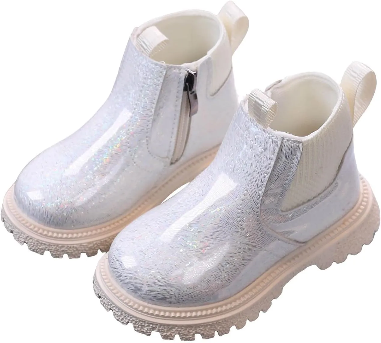 Toddler Walking Shoes Ankle Boots Winter Snow Boots for Infant Shoes High Top Combat Ankle Boots Baby Lightweight Slip on First Walker,Winter Warm Shoes Walking Shoes Boy Girl Outdoor Booties