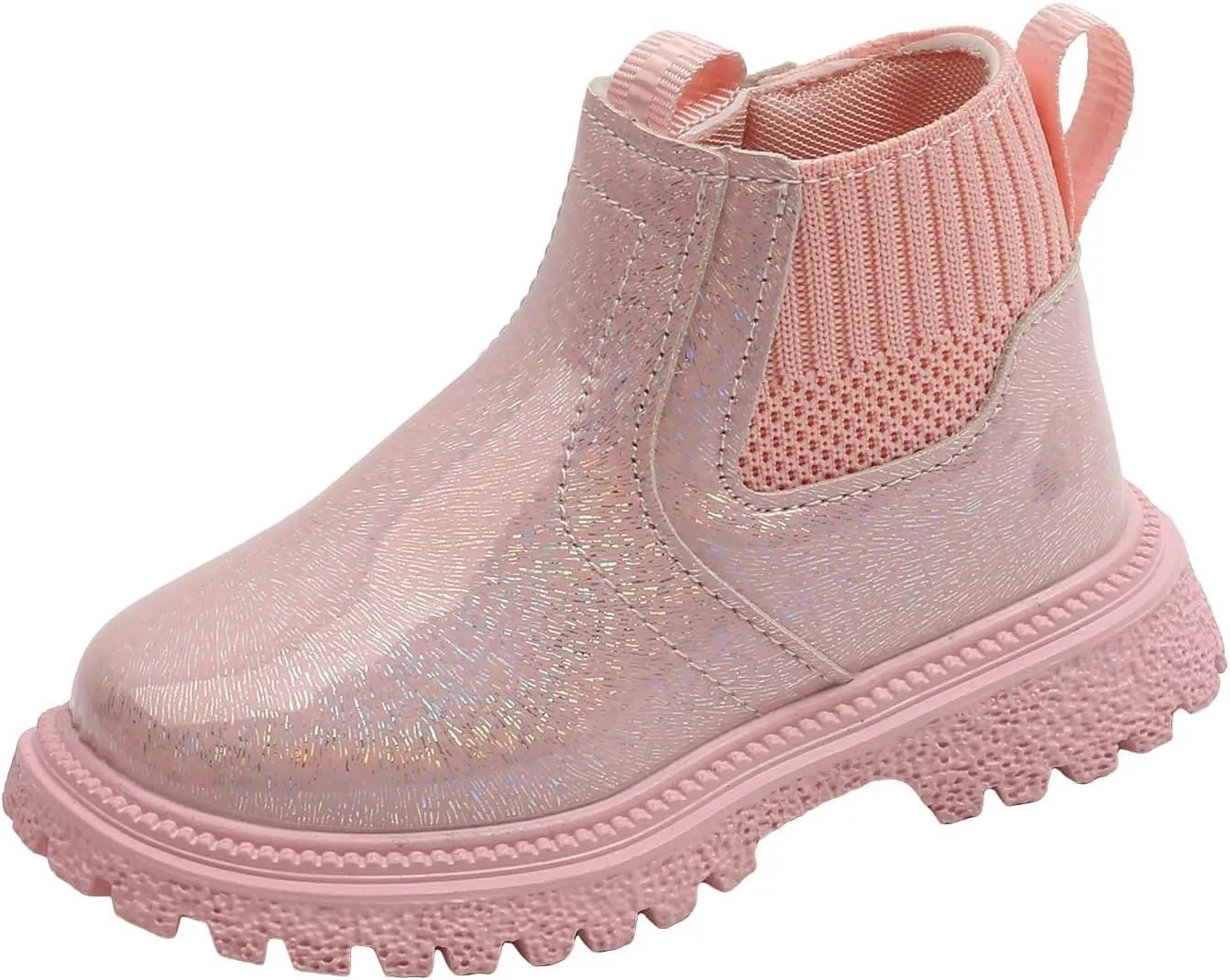 Toddler Walking Shoes Ankle Boots Winter Snow Boots for Infant Shoes High Top Combat Ankle Boots Baby Lightweight Slip on First Walker,Winter Warm Shoes Walking Shoes Boy Girl Outdoor Booties