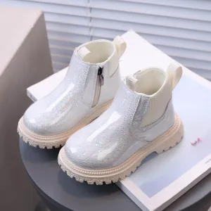 Toddler Walking Shoes Ankle Boots Winter Snow Boots for Infant Shoes High Top Combat Ankle Boots Baby Lightweight Slip on First Walker,Winter Warm Shoes Walking Shoes Boy Girl Outdoor Booties