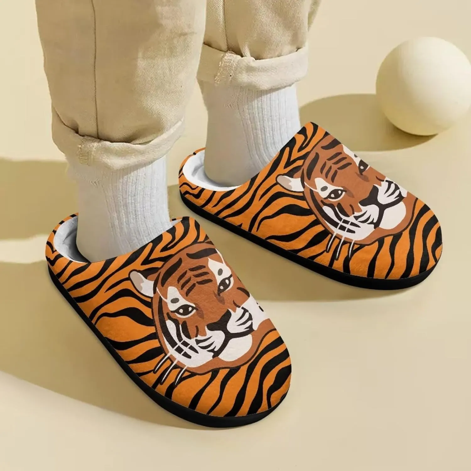 Veniyate Kids Fuzzy House Memory Foam Slippers Bedroom Shoes Cozy Indoor Slide for Boys Girls