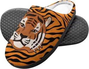 Veniyate Kids Fuzzy House Memory Foam Slippers Bedroom Shoes Cozy Indoor Slide for Boys Girls
