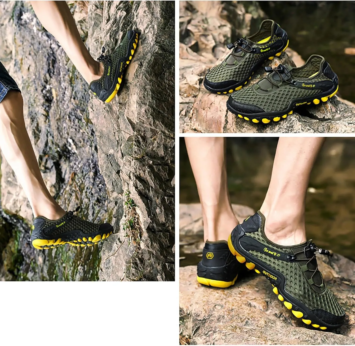 Water Shoes for Women Slip on for Men Women Barefoot Shoes Women Mens Water Shoes Wide Width Outdoor Water Sandal Aqua Socks for Swim Beach Pool Surf Yoga