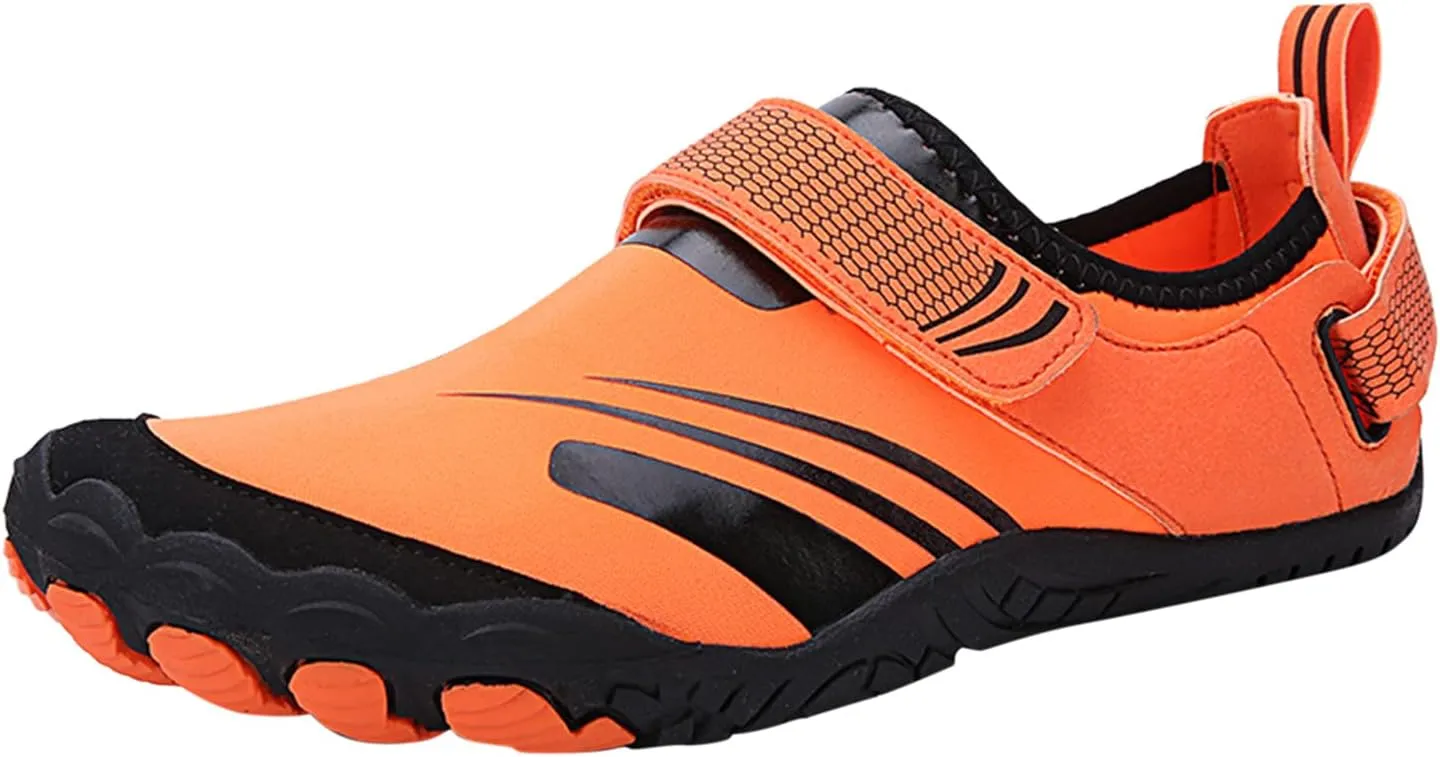Water Shoes Men Wide Toe Box Non Slip Casual Arch Support Water Shoes Hiking Wide Water Shoes for Women Athletic Hiking Water Shoes for Beach Lake Pool Hiking Surfing Camping Size