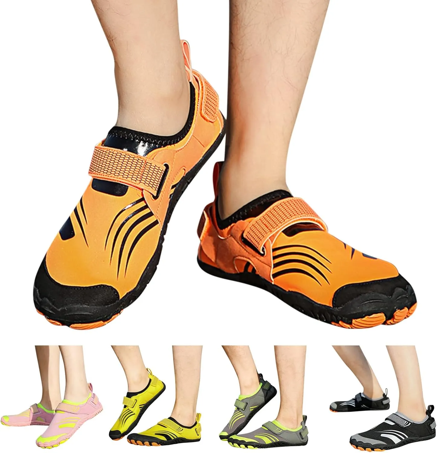 Water Shoes Men Wide Toe Box Non Slip Casual Arch Support Water Shoes Hiking Wide Water Shoes for Women Athletic Hiking Water Shoes for Beach Lake Pool Hiking Surfing Camping Size