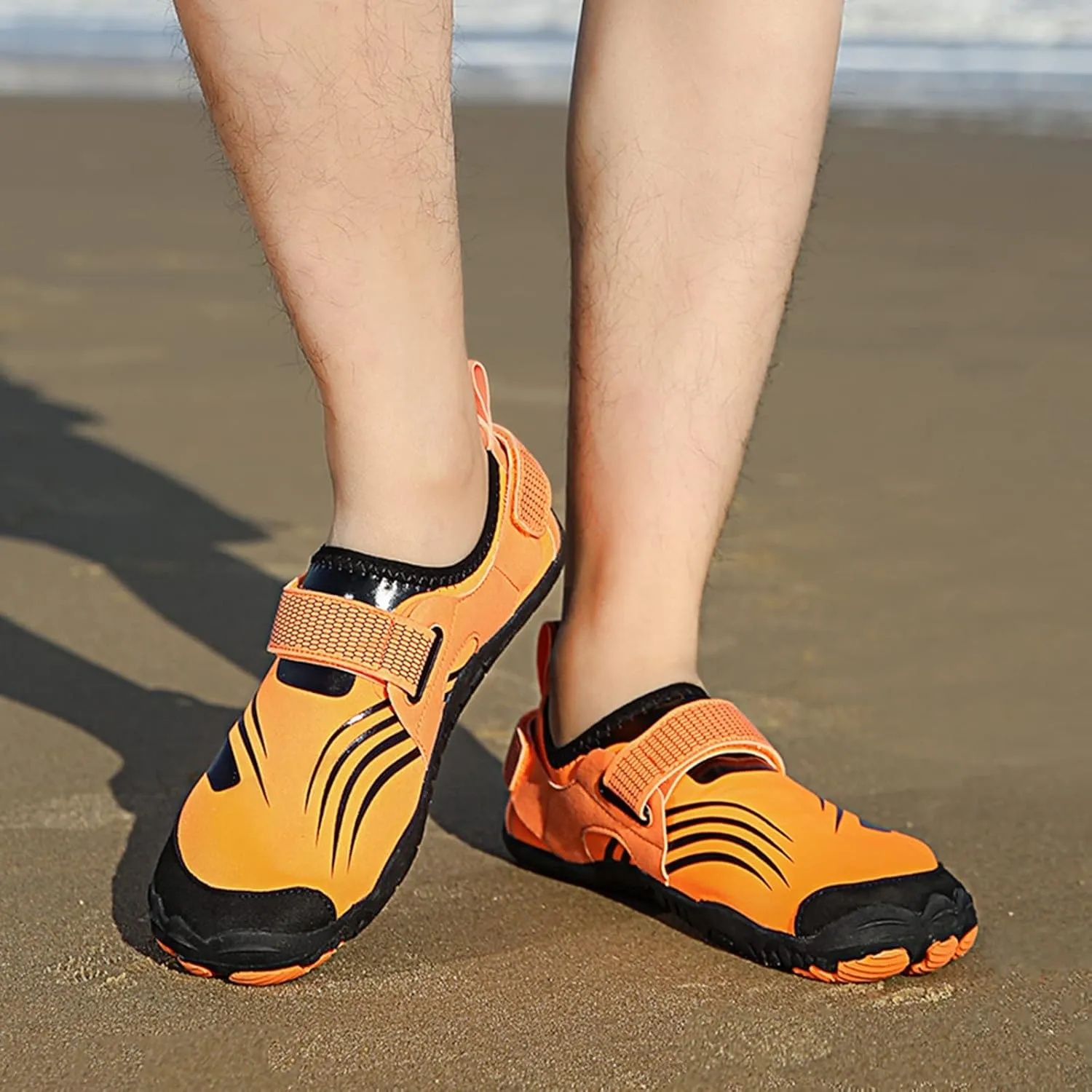 Water Shoes Men Wide Toe Box Non Slip Casual Arch Support Water Shoes Hiking Wide Water Shoes for Women Athletic Hiking Water Shoes for Beach Lake Pool Hiking Surfing Camping Size