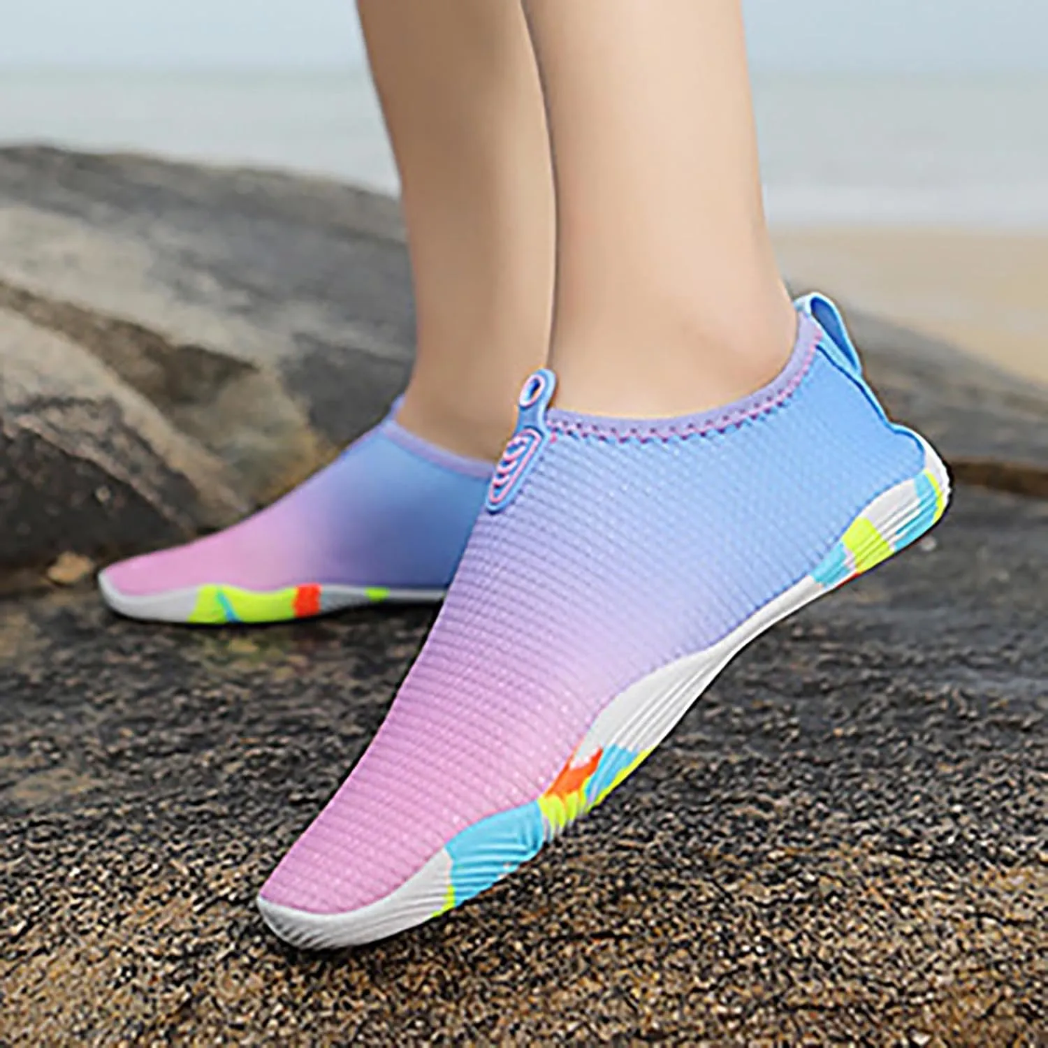 Water Shoes Mens Womens Quick Dry Barefoot Aqua Socks Beach Swim Pool Surf Hiking Kayaking Yoga Outdoor Sports Non Slip Shoes