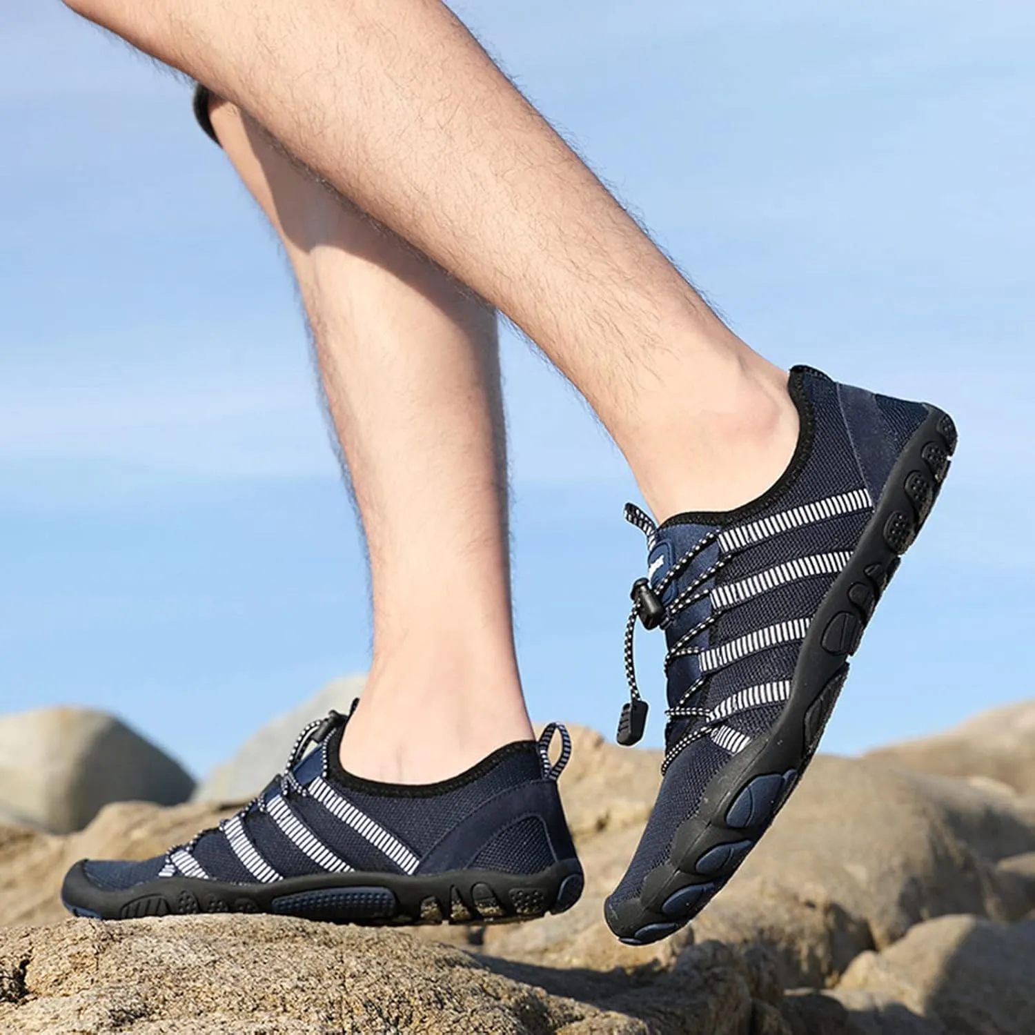 Water Shoes Women Men Quick Dry Barefoot Aqua Beach Swim Pool Surf Yoga Hiking Kayaking Lightweight Non Slip Outdoor Activities
