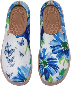 Women's Art Travel Slip-On Loafers Casual Shoes Lightweight Breathable Flats Comfortable Sneakers Garden Series