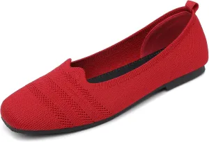 Women's Ballet Flats Ladies Dress Shoes Work Flats Office Shoes Breathable Flats Pointed Toe Flats 6-10