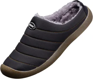Women's Cotton Slippers Plus Velvet Warm Household Boots Soft Flat Soled Snow Boots Lightweight Winter Boots